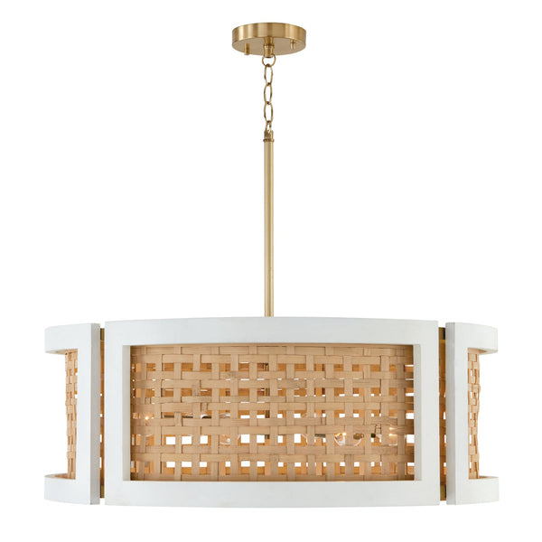 Lola Six Light Chandelier