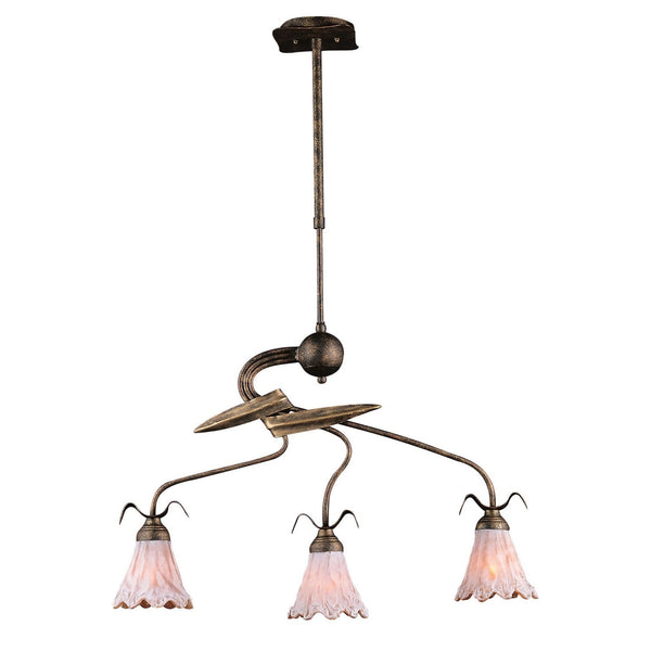 Villa D'Eleganza Three Light Island Pendant