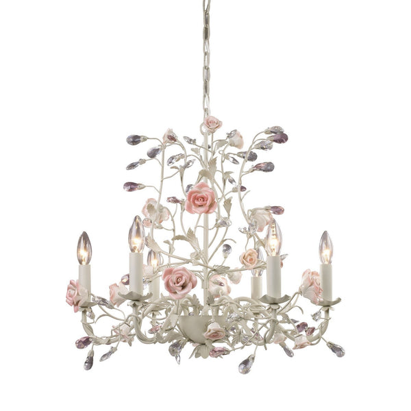 Heritage Six Light Chandelier