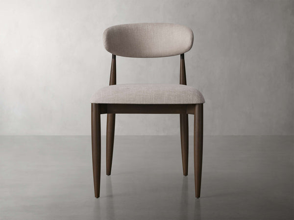 Jagger Dining Side Chair in Cinder with Oil Rubbed Bronze