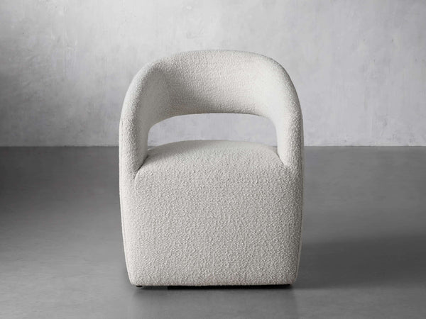 Norah Dining Chair in Merino Pearl