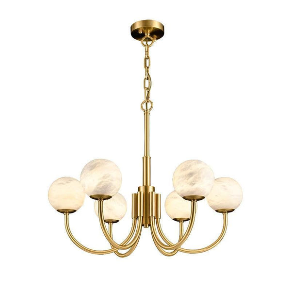 Labster Modern Antique Brass Chandelier