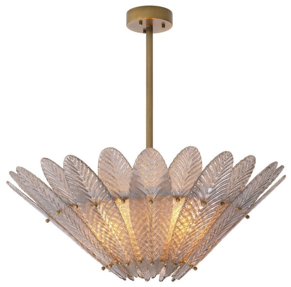 Casi Padrinal luxury chandelier antique brass / gray