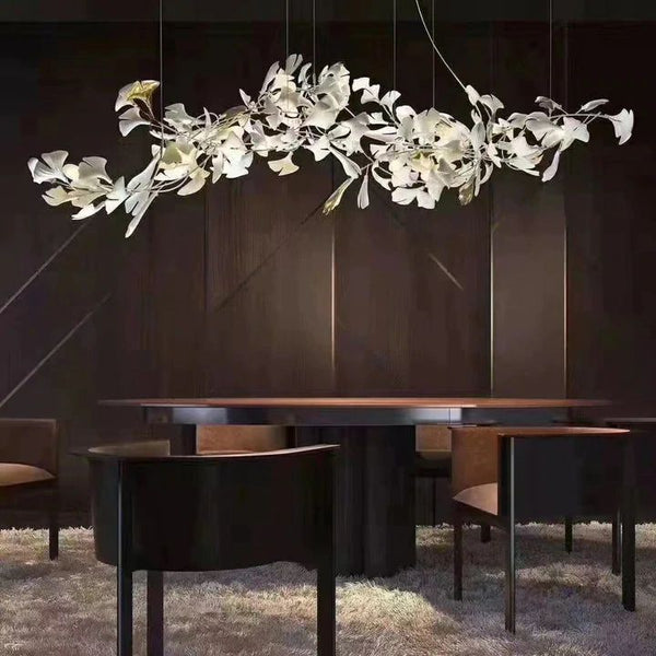 Ceramic Ginkgo Ceramic Chandelier