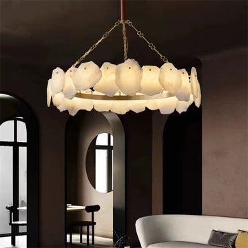 Labaster Monica Modern Snowflake Round Chandelier