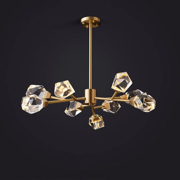 Nicole K9 Crystal Modern Chandelier