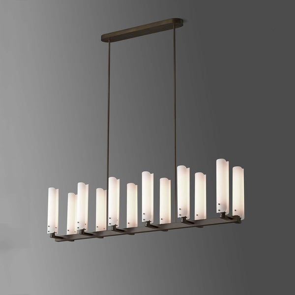 Helen White Linear Chandelier