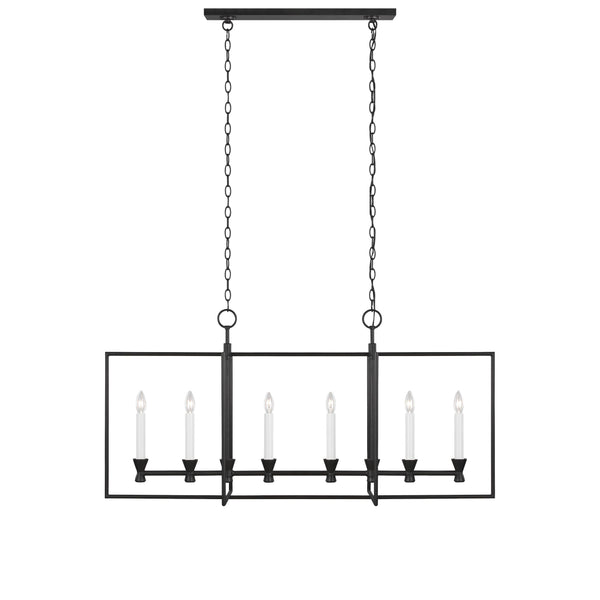 Keystone Linear Chandelier 32" For Dining Room